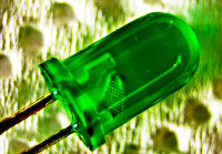 Green LED Light Emitting Diode
